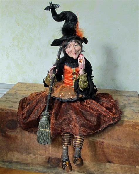 Giant witch doll